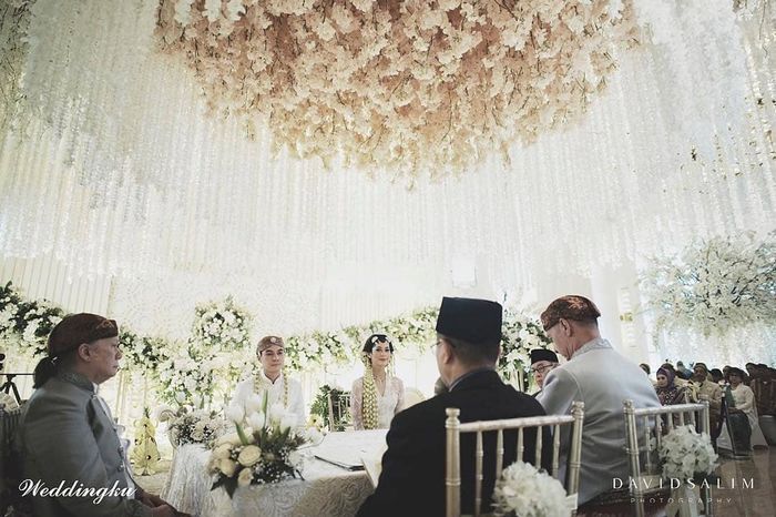 Prosesi ijab kabul Baim dan Paula