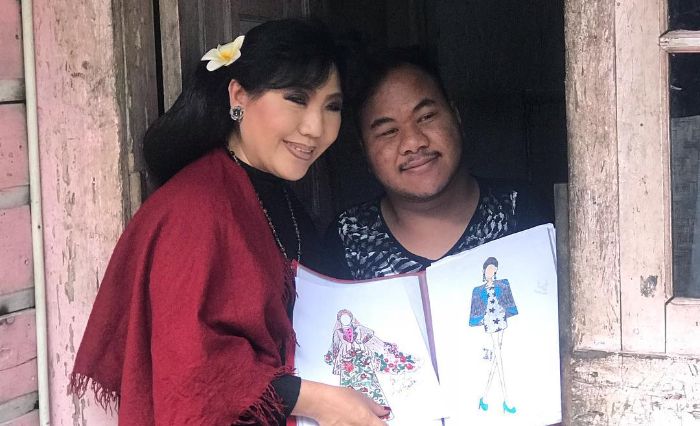 Perjuangan Anne Avantie Naik Ojek Demi Temui Rahmat Hidayat, Desainer Difabel di Sindangkerta Jawa B