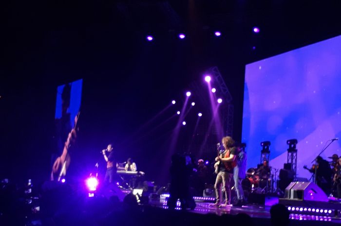 Konser KLa Project digelar di Jakarta Convention Center (JCC), Senayan, Jakarta Pusat pada Rabu (5/12/2018) malam tadi.