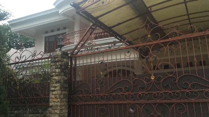 Rumah Syahrini di Haur Jaya, Tanah Sereal, Kota Bogor, Jawa Barat.