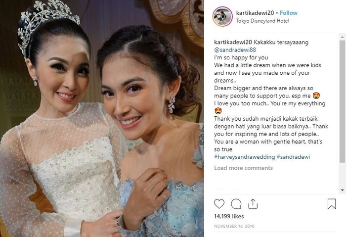 Kartika Dewi, Adik Sandra Dewi yang Berprofesi Sebagai Karyawan Perusahaan TV
