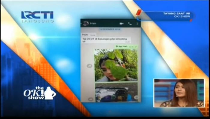 Chat terakhir Herman Seventeen dengan sang istri, Juliana Mochtar.