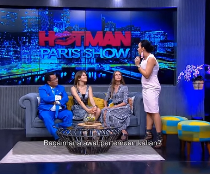 Melaney Ricardo Sebut Hotman Paris Mirip Kue Mangkok Saat Kenakan Baju Serba Pink