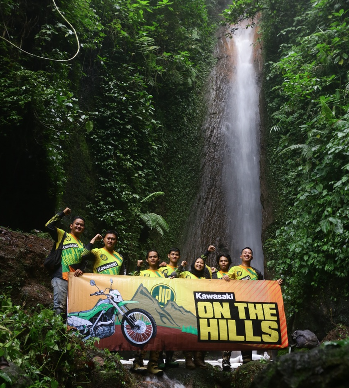 Para peserta Kawasaki On The Hills.