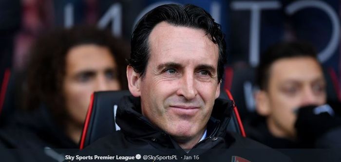 Pelatih Arsenal, Unai Emery.