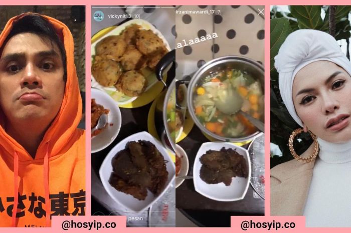 Nikita Mirzani dan Vicky Prasetyo unggah foto makanan yang sama