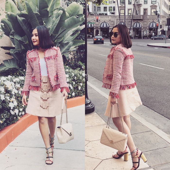Fashion Prilly Latuconsina dengan 1 model heels