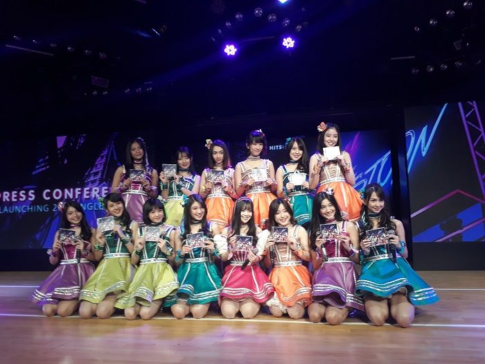Idol Grup JKT48 saat ditemui Grid.ID di Teater JKT48, FX Sudirman, Jakarta Pusat. Rabu (30/1/2019).