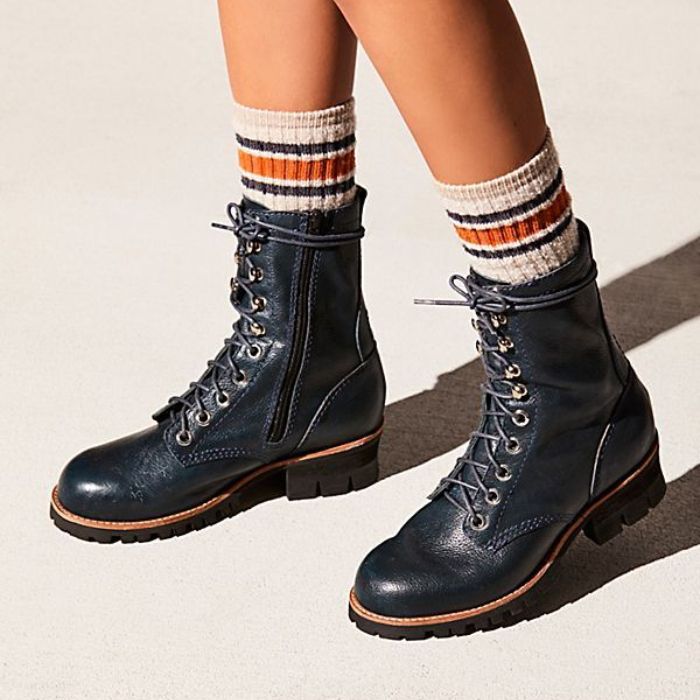 Lace-up boots
