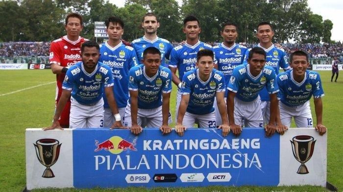 Skuat Persib Bandung di Piala Indonesia 2018.