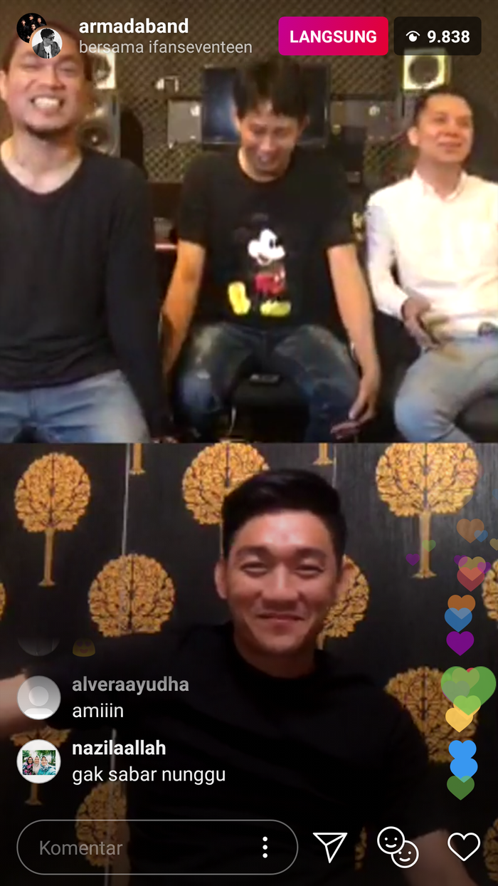 Ifan Seventeen siaran langsung bersama Armada tadi malam, Rabu (13/2/2019) berbicara seputar lagu barunya berjudul Demi Tuhan Aku Ikhlas.