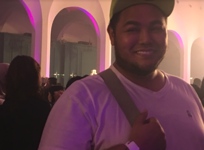 Ivan Gunawan saat menonton konser Rossa di The Pallas, Jakarta Selatan, Kamis (14/5/2019).