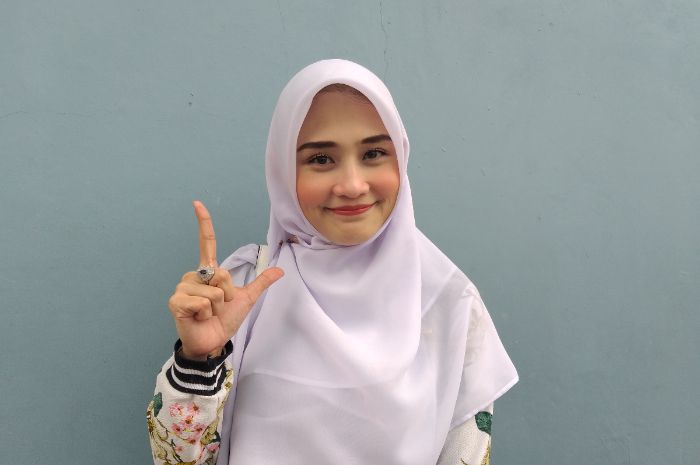 Istri Mandala Shoji, Maridha Deanova, saat ditemui Grid.ID di kawasan Tendean, Jakarta Selatan, Senin (18/2/2019).