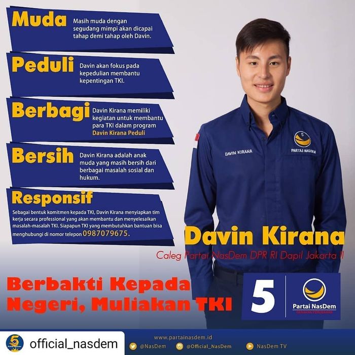 Davin Kirana, anam Rusdi Kirana, bos Lion Air