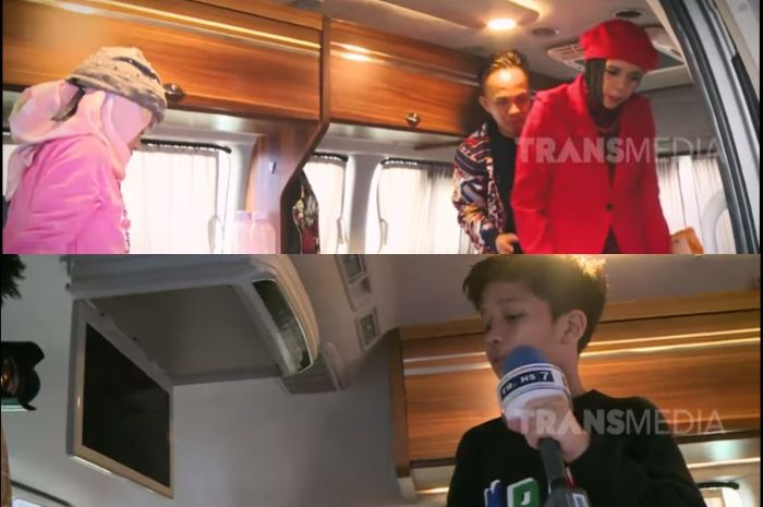 Mobil keluarga Gen Halilintar disulap bak pesawat terbang.