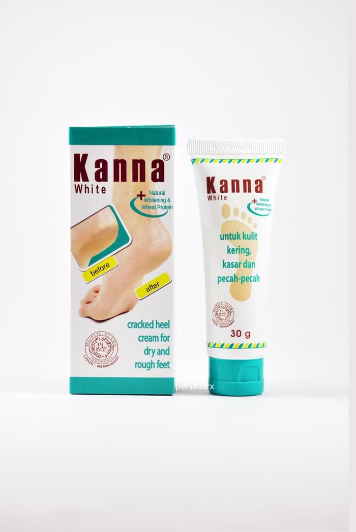 Rekomendasi Foot Cream - Kanna White Foot Cream.