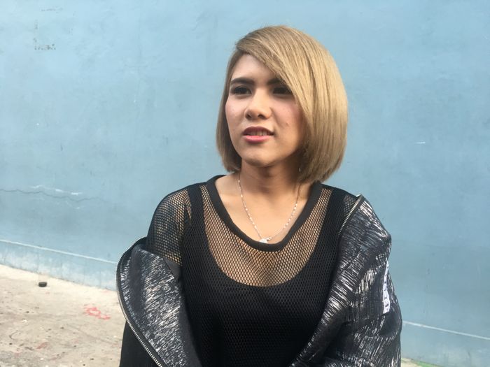 Evelyn Nada Anjani saat ditemui Grid.ID di Kapten Tendean, Jakarta Selatan, Rabu (27/2/2019).