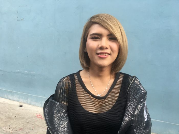 Evelyn Nada Anjani saat ditemui Grid.ID di Kapten Tendean, Jakarta Selatan, Rabu (27/2/2019).