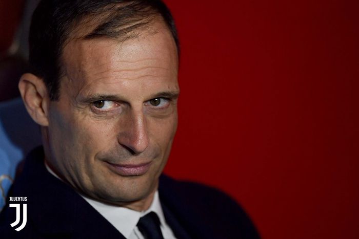 Pelatih Juventus, Massimiliano Allegri.