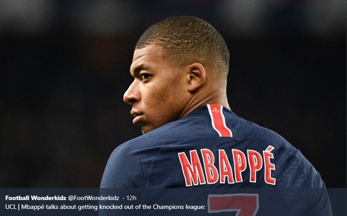 Penyerang muda Paris Saint-Germain, Kylian Mbappe