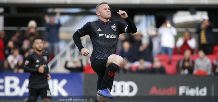 Wayne Rooney saat masih menjadi penyerang di D.C. United.