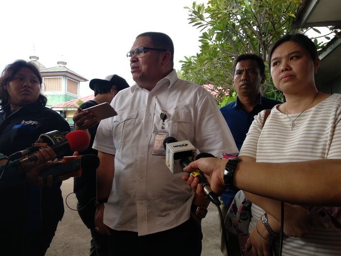 Razman Nasution saat ditemui Grid.ID di Polres Kota Bekasi, Bekasi, Jawa Barat, Senin (18/3/2019).