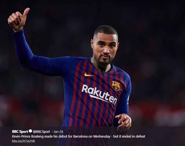 Penyerang Barcelona, Kevin-Prince Boateng