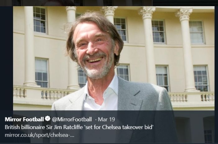 Pengusaha asal Inggris, Jim Ratcliffe.