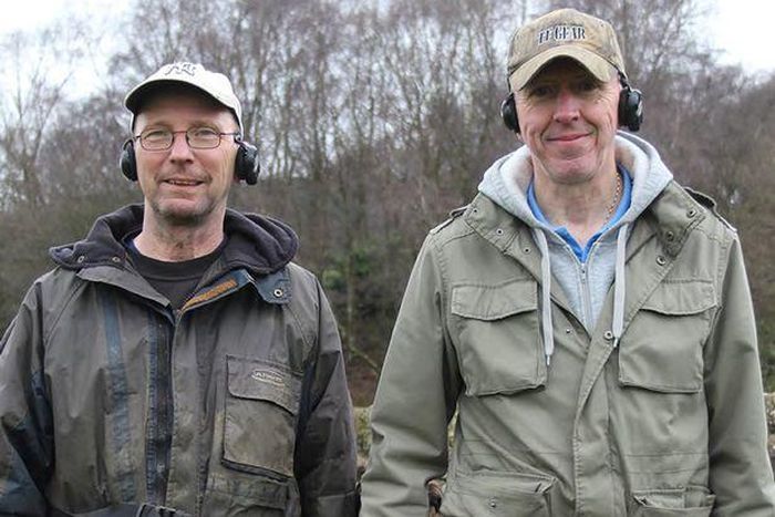 Peter Whatling dan Eric Lawes penemu harta tersebut. 