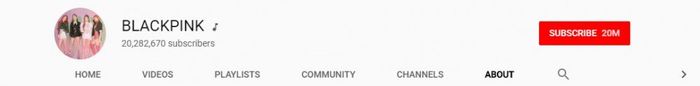 YouTube BLACKPINK Menjadi Saluran Artis K-pop Pertama yang Tembus 20 Juta Subscribers