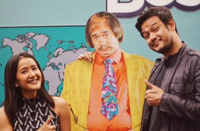 Widi Mulia dan Dwi Sasono hadiri gala premiere film My Stupid Boss 2