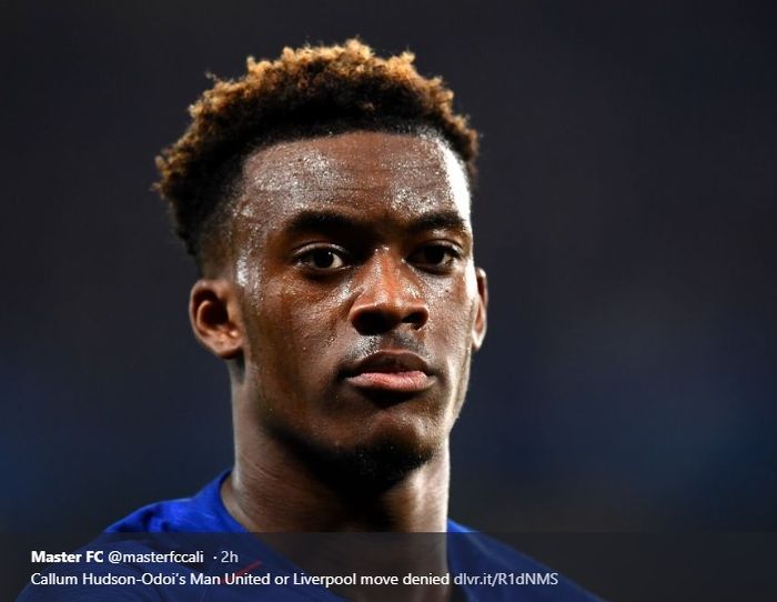 Penyerang sayap muda Chelsea, Callum Hudson-Odoi