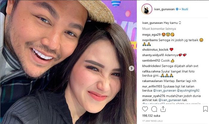 Ivan Gunawan dan Ayu Ting Ting