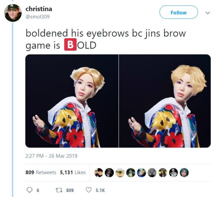 Jin 'BTS'