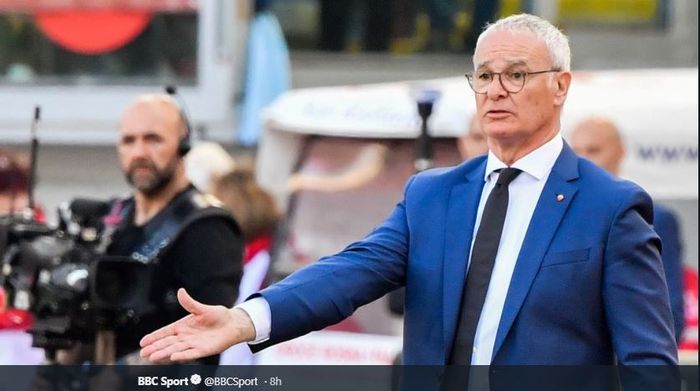 Mantan pelatih Inter Milan, Claudio Ranieri.