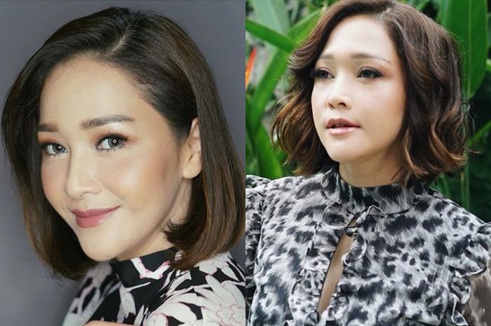 Artis tanah air yang tampil menawan dengan model rambut pendek - Maia Estianty
