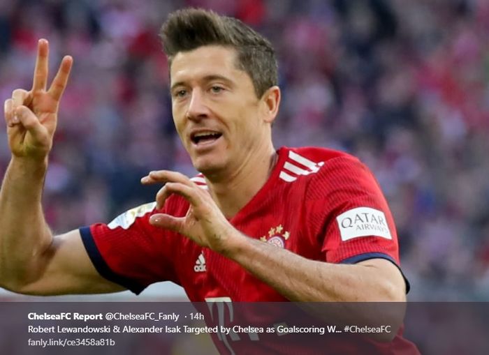 Striker Bayer Muenchen, Robert Lewandowski