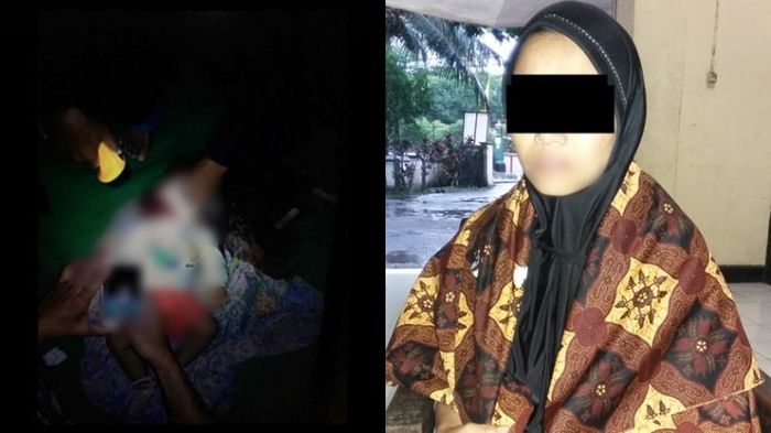 Ibu gorok leher anaknya sendiri