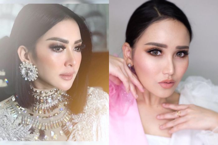 Kompilasi model alis artis cantik terkenal Indonesia,  Syahrini dan Ayu Ting Ting