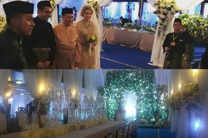 Pernikahan Mewah putra mahkota Malaysia.