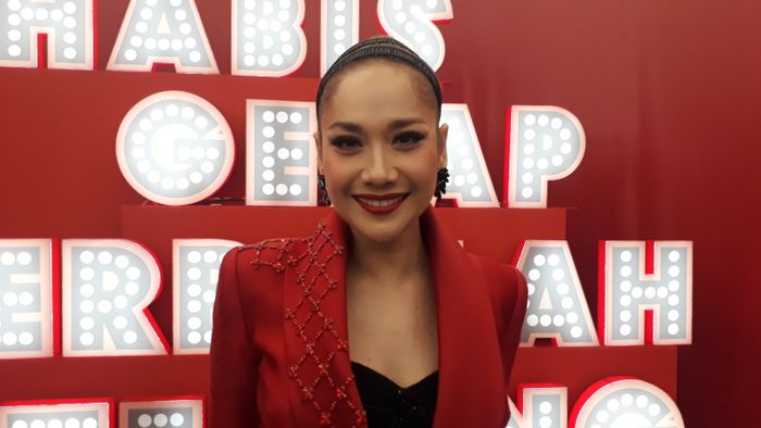 Bunga Citra Lestari saat ditemui Grid.ID usia menghadiri acara Find Your Glow On Kartini's Day, di Senayan City Mall, Jakarta Pusat pada Minggu (21/4/2019).