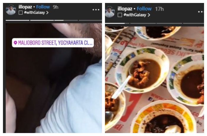 Philo Paz Armand berlibur ke Jogja.