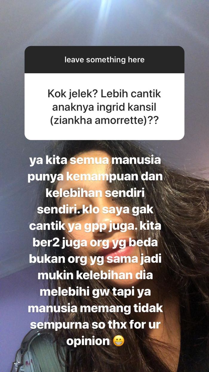 Pertanyaan netizen yang membandingkan Khiran dengan anak Inggrid Kansil.