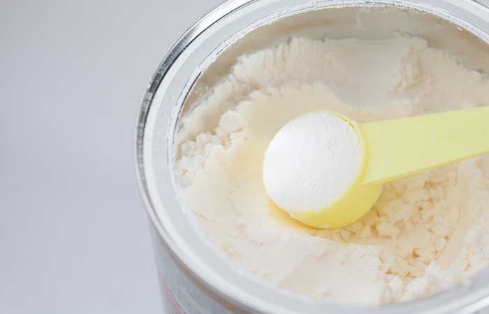 Susu bubuk untuk bahan masker wajah