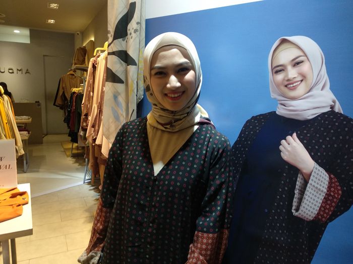 Melody saat Grid.ID jumpai di kawasan Kota Kasablanka, Jakarta Selatan, Kamis (25/4/2019).