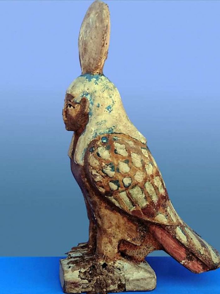Patung Ba-bird yang ditemukan.