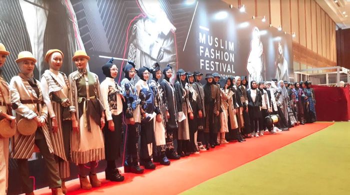 Pagelaran MUFFEST 2019 di JCC Senayan, Gelora, Jakarta Pusat,  Rabu (1/5/2019).