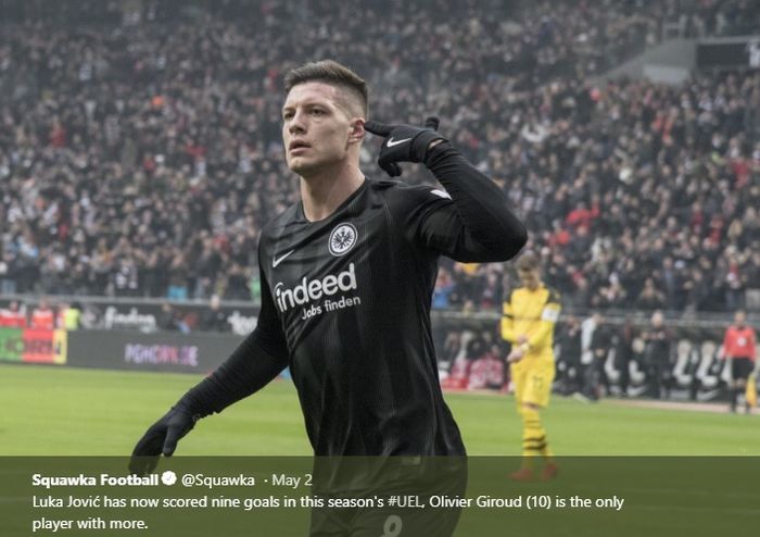 Striker Eintracht Frankfurt, Luka Jovic