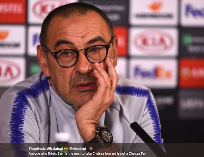 Manajer Chelsea, Maurizio Sarri