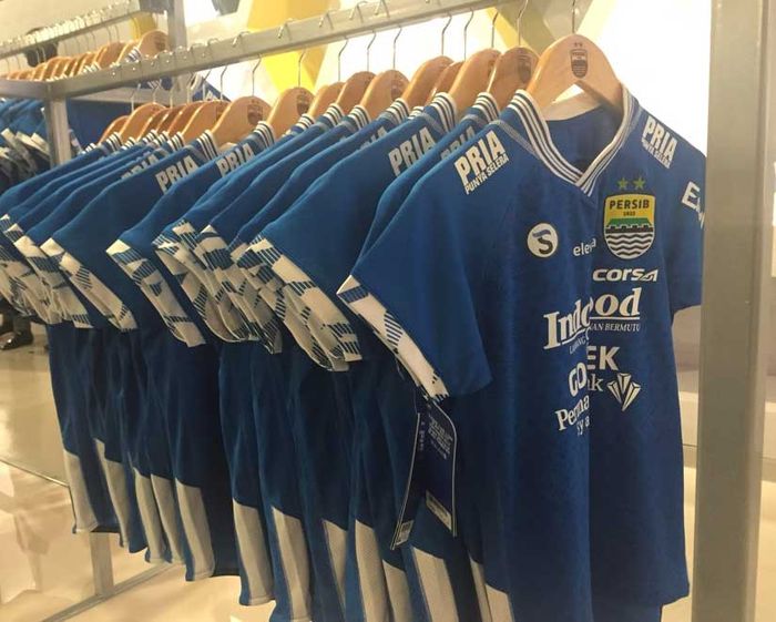 Ilustrasi desain jersey terbaru Persib Bandung musim 2019.